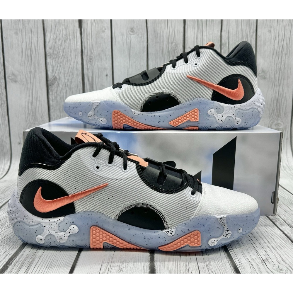 Nike PG 6 Fluoro‎ White Volt Men's Size 12.5 DC1974-100